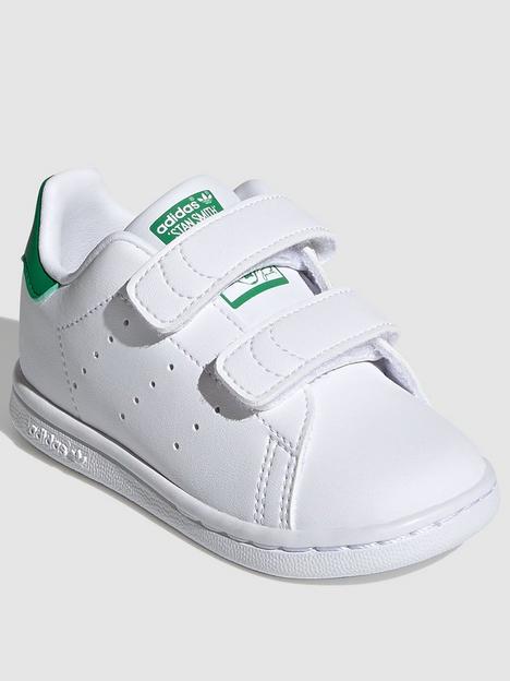 adidas-originals-stan-smithnbspinfant-trainers-whitegreen