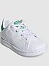 image of adidas-originals-stan-smith-el-infant-trainers-whitegreen