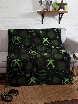 Product photograph of Xbox Sphere Fleece Blanket - Multi from very.co.uk