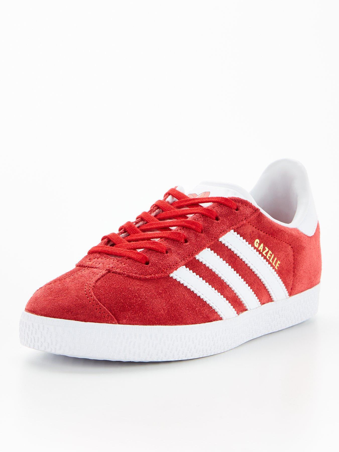 red adidas gazelle junior