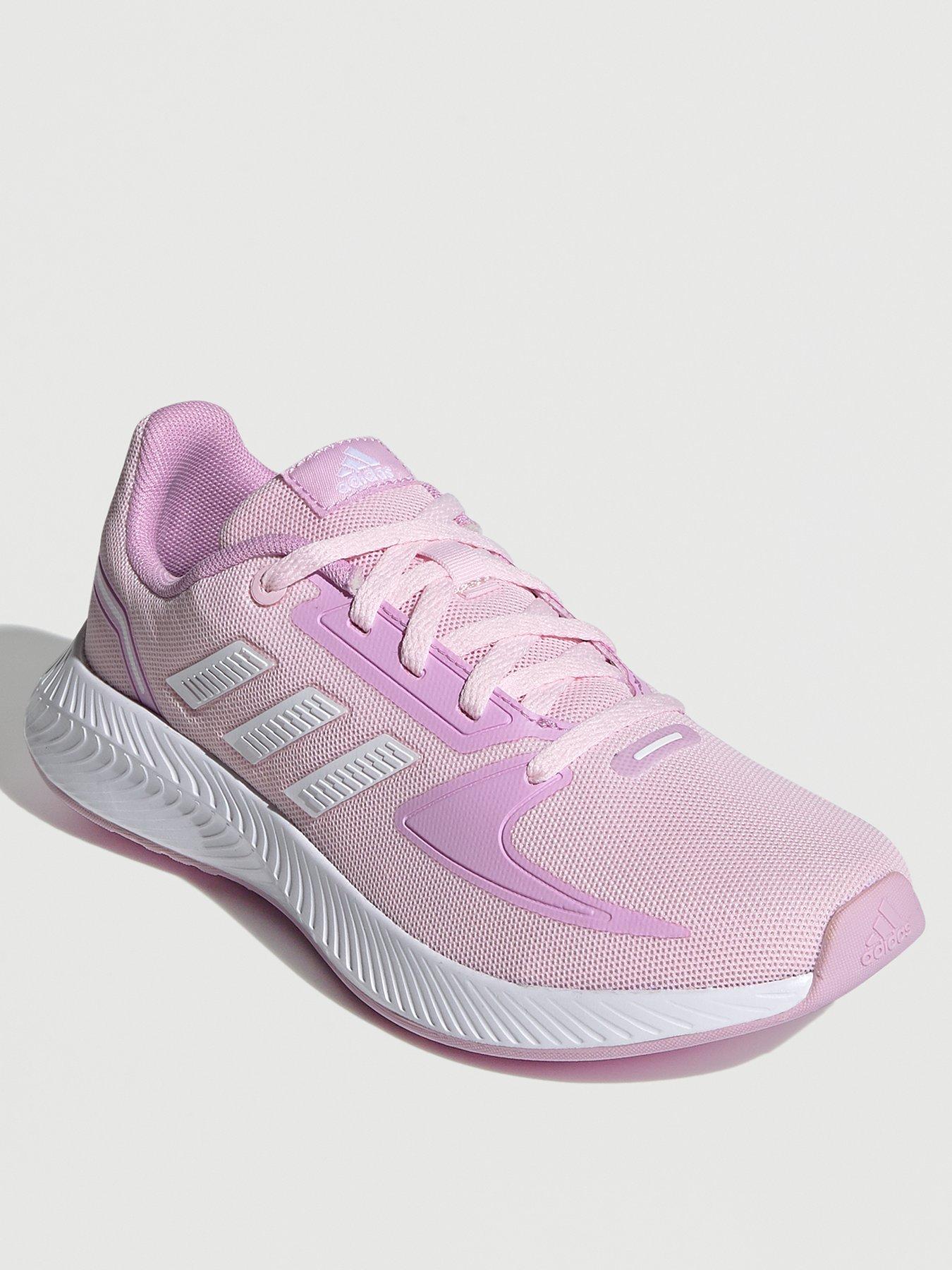 adidas baby pink trainers