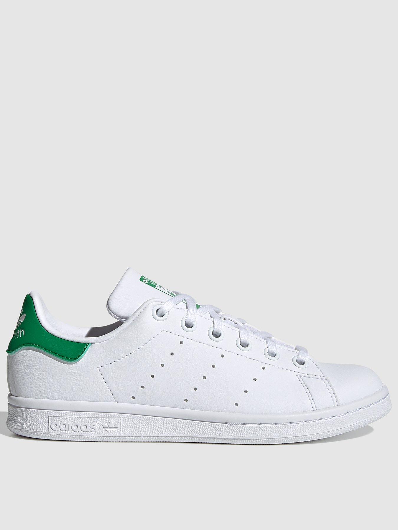 adidas Originals Unisex Junior Stan Smith Trainers White Green Very . uk