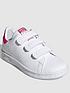  image of adidas-originals-stan-smithnbspchildrens-trainers-whitepink