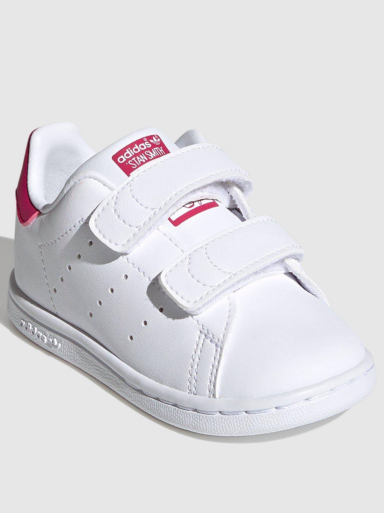 Girl s Infant Stan Smith Trainers White Pink