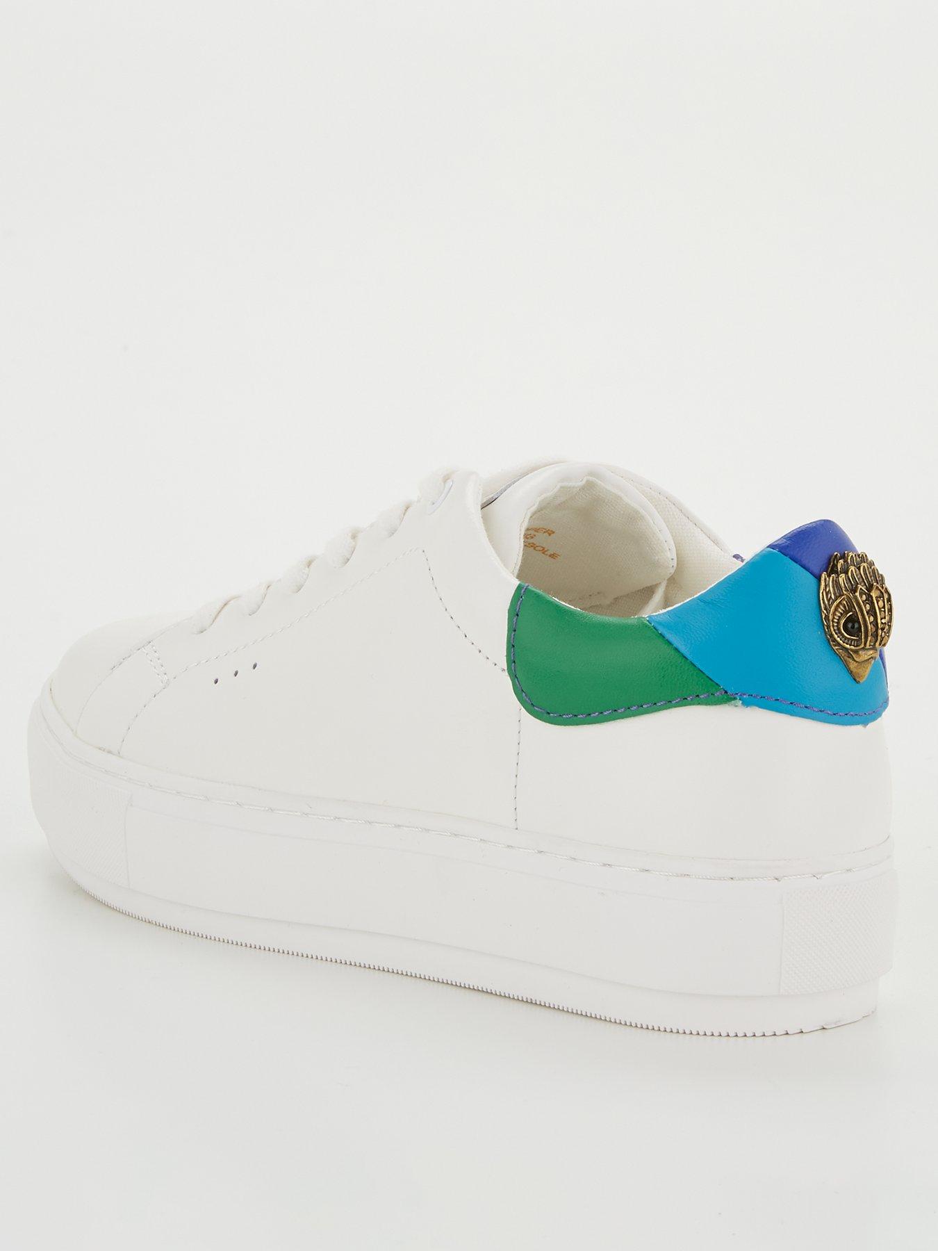 kurt geiger laney rainbow trainers