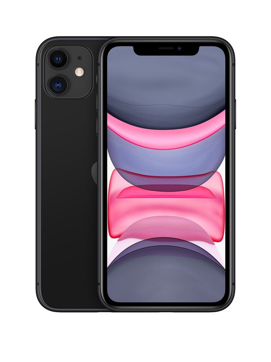 front image of apple-iphone-11-64gb--nbspblack