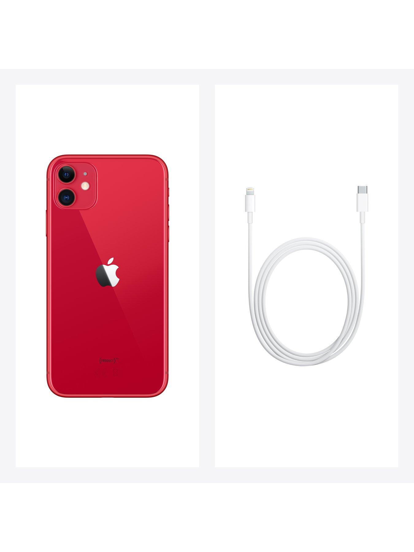 Apple Iphone 11 64gb Product Red Very Co Uk