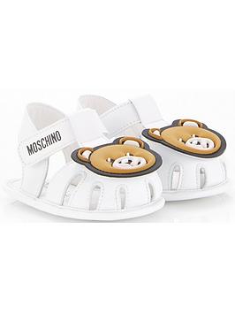 moschino-baby-bear-crib-sandals-white