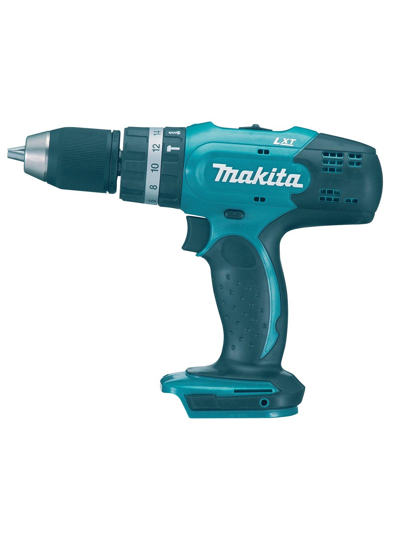 Makita 18V LXT Combi Drill SDS Drill 2 X 5Ah Batteries Fast