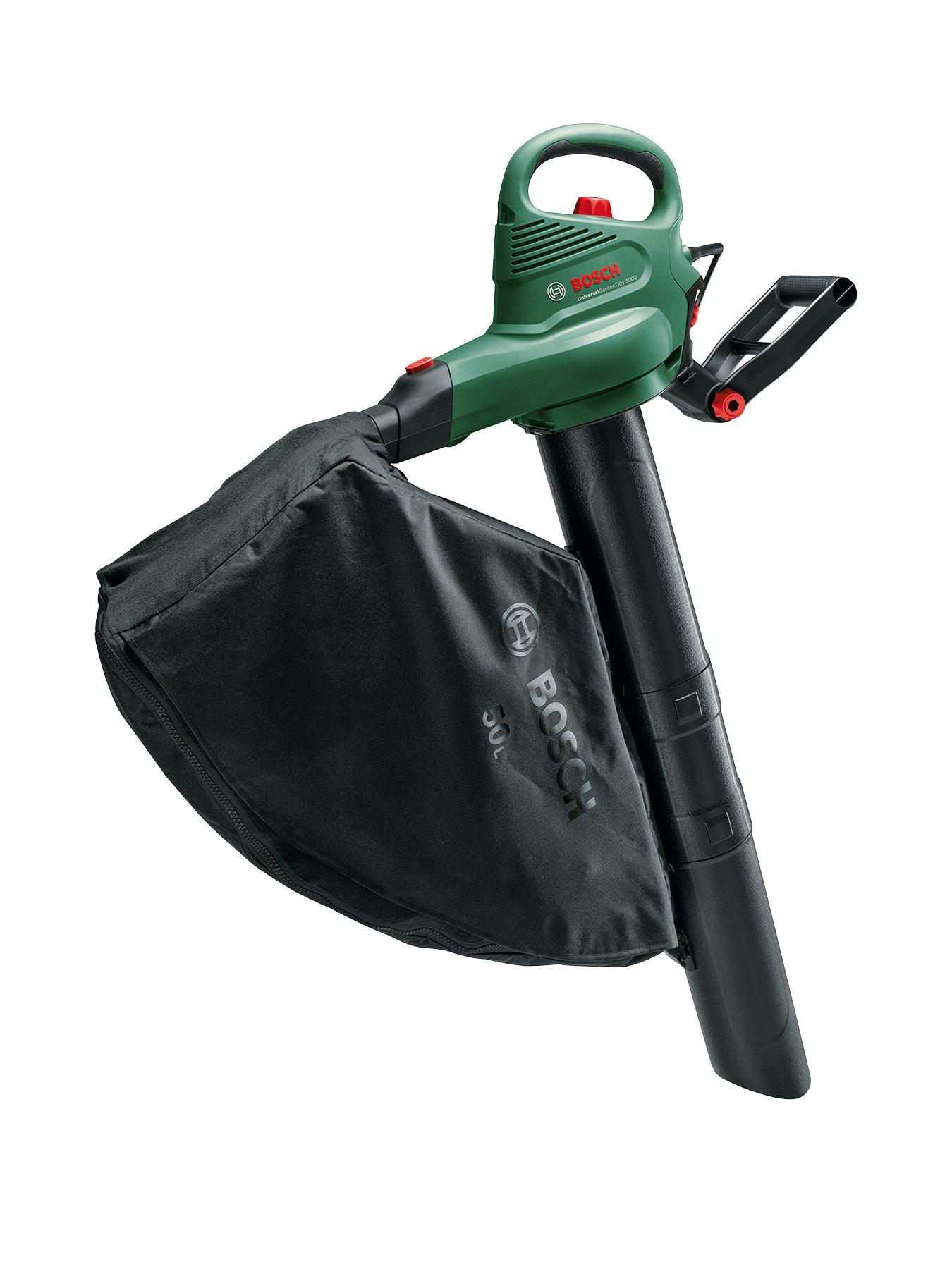 Product photograph of Bosch Blowervac Universal Garden Tidy 2300 from very.co.uk