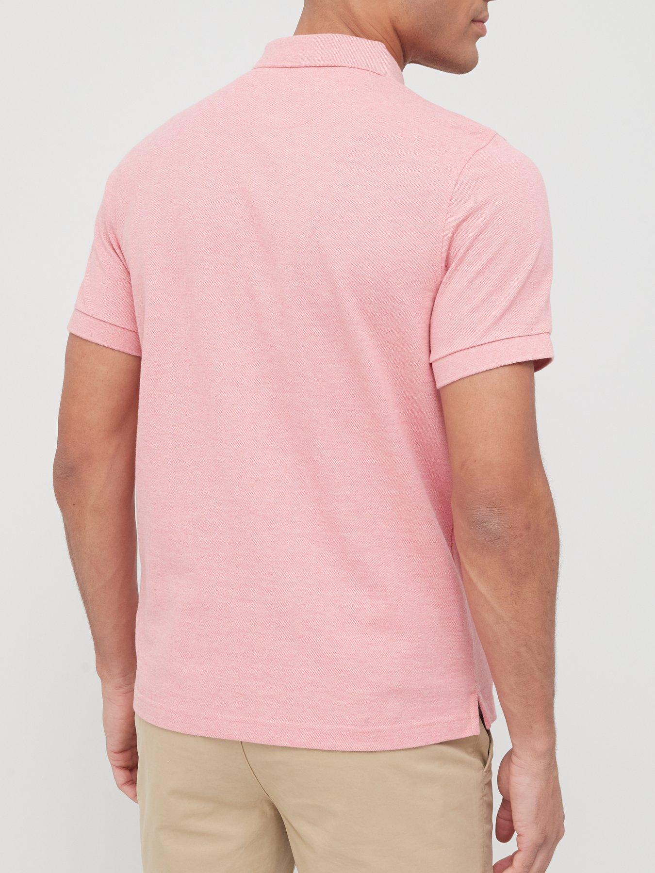 Farah Blaine Polo Shirt - Pink | very.co.uk