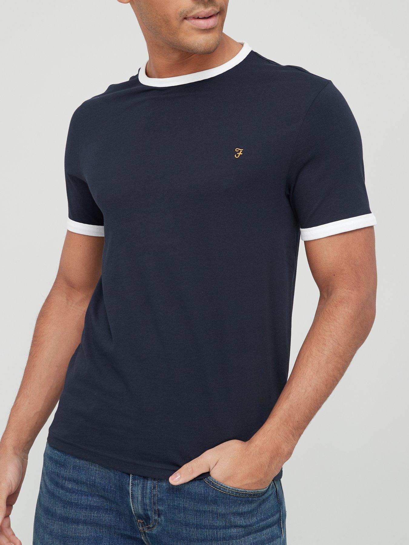 T-shirts & Polos Groves Ringer T-Shirt - Navy