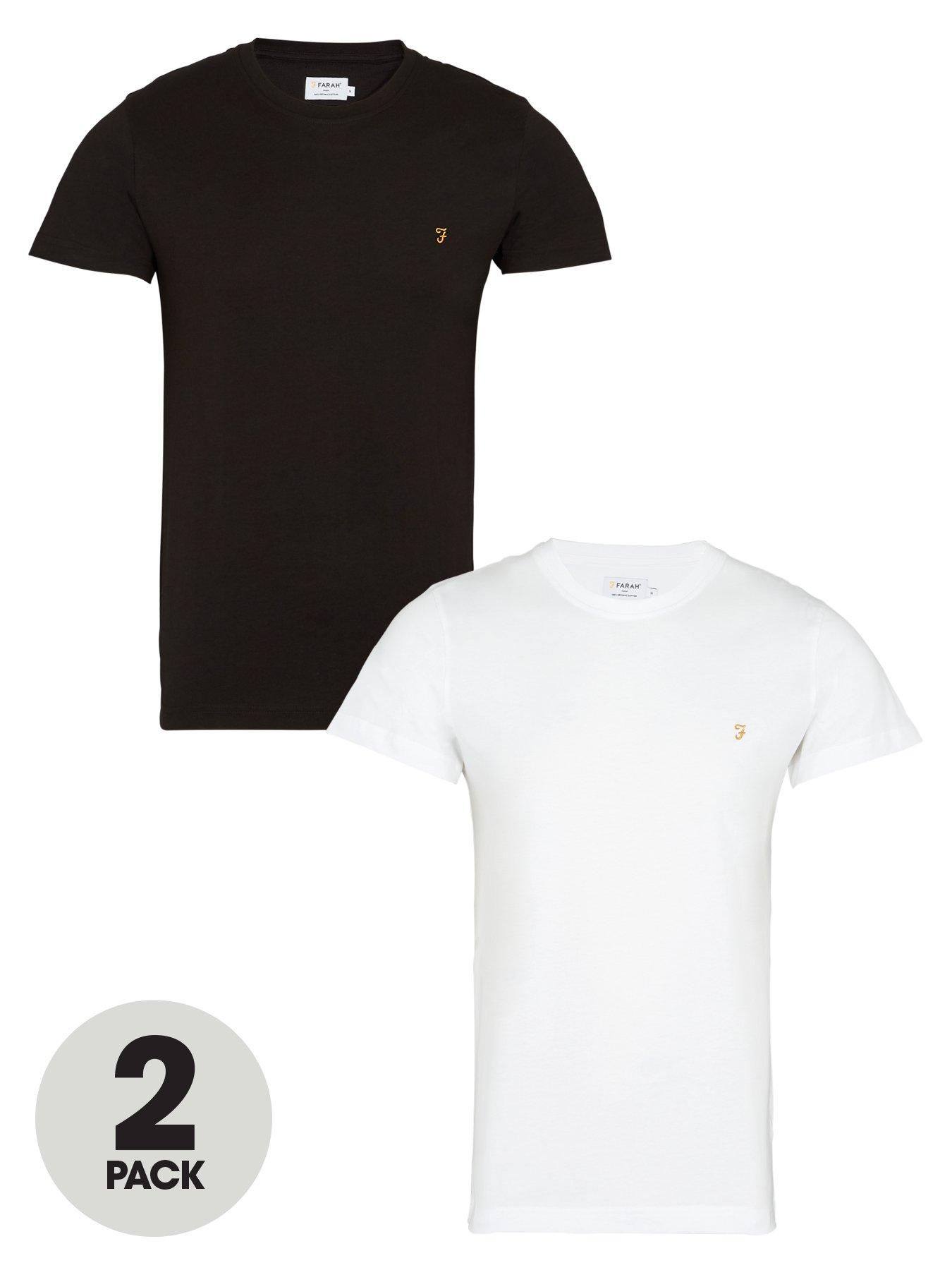 T-shirts & Polos Farris Two Pack T-Shirt - Black