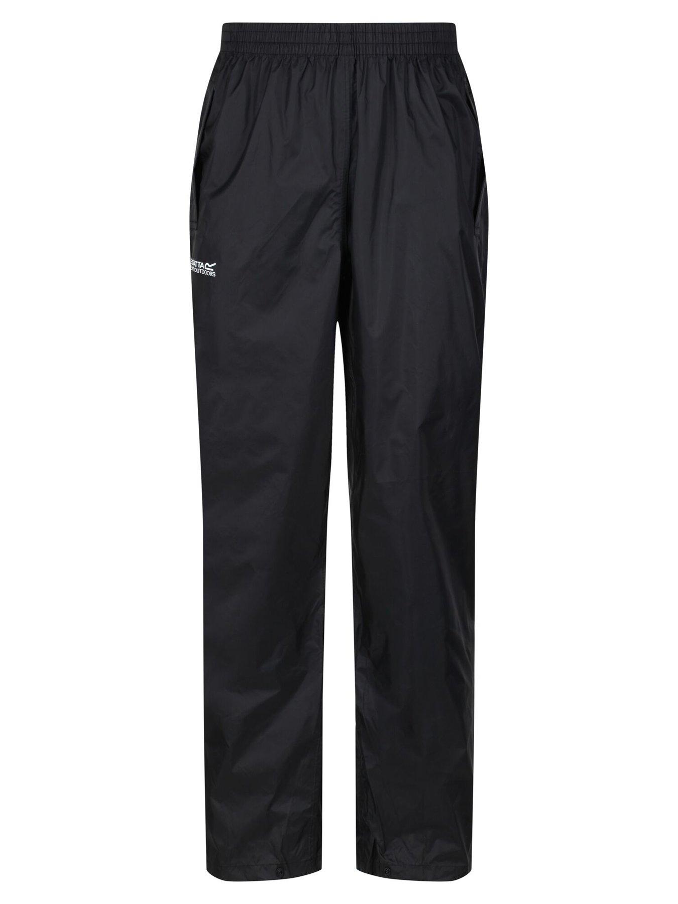 Image 5 of 6 of Regatta Pack It Over Trousers - Black