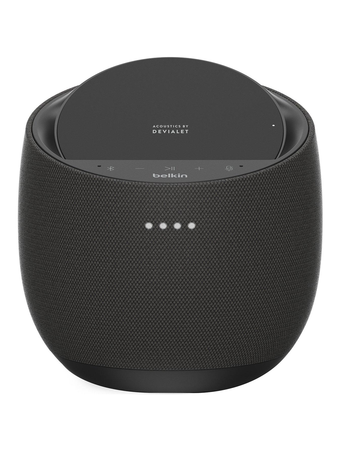 Belkin SoundForm Elite Hifi Smart Speaker plus Wireless Charger with