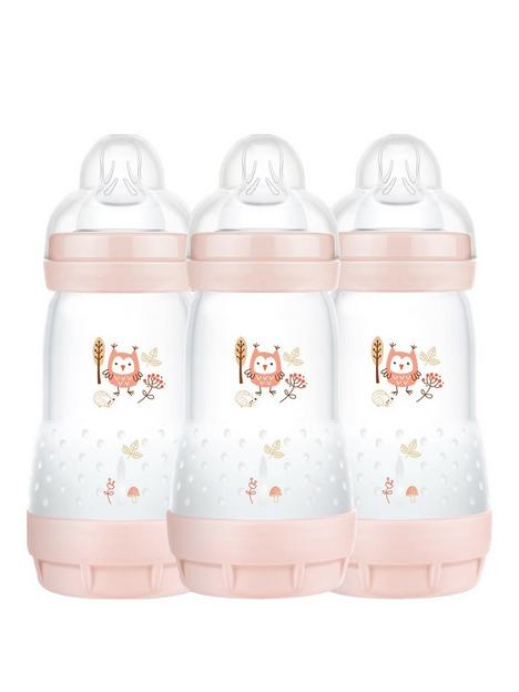 mam-easy-start-260ml-baby-bottle-3-pack-pink