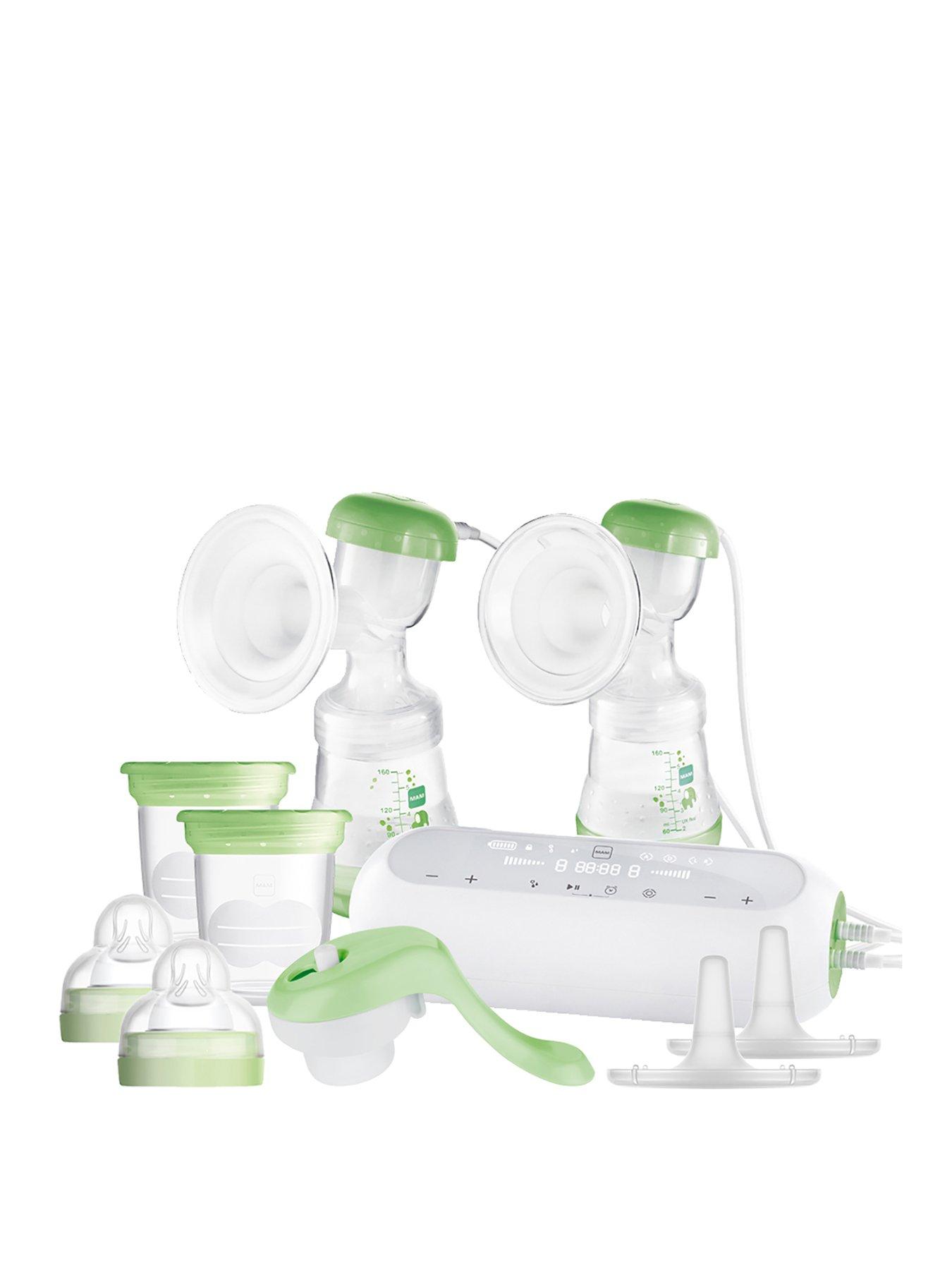 Double electric breast store pump