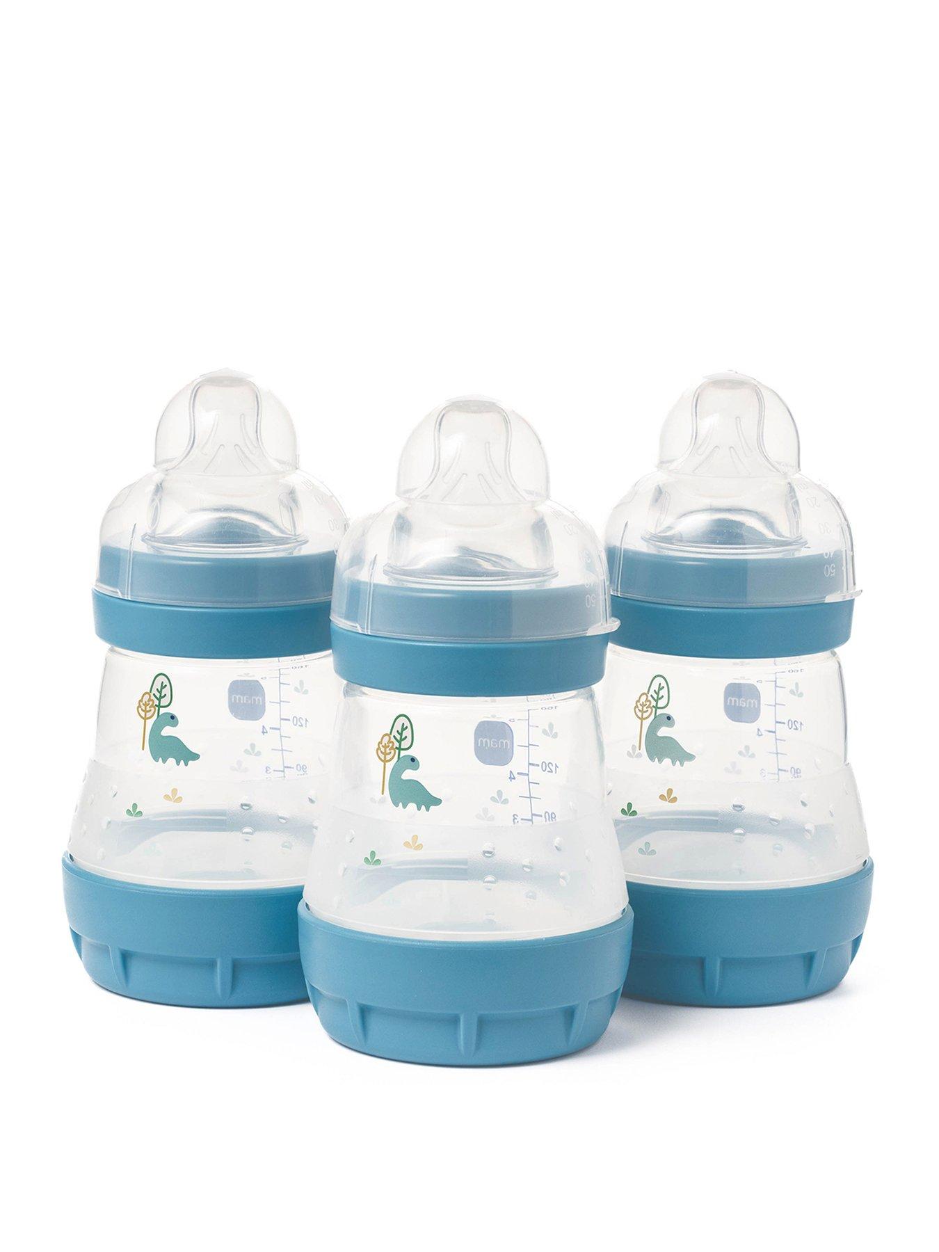 undefined Easy Start 160ml Baby Bottle - 3 Pack Blue