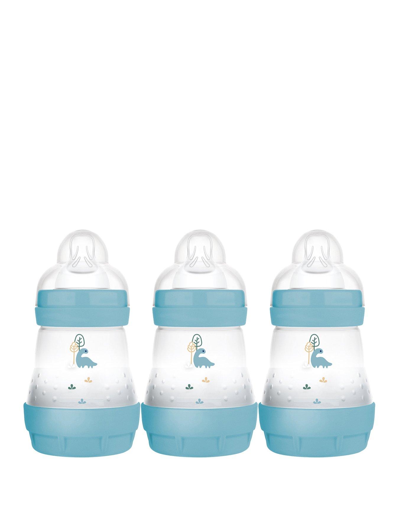 undefined Easy Start 160ml Baby Bottle - 3 Pack Blue