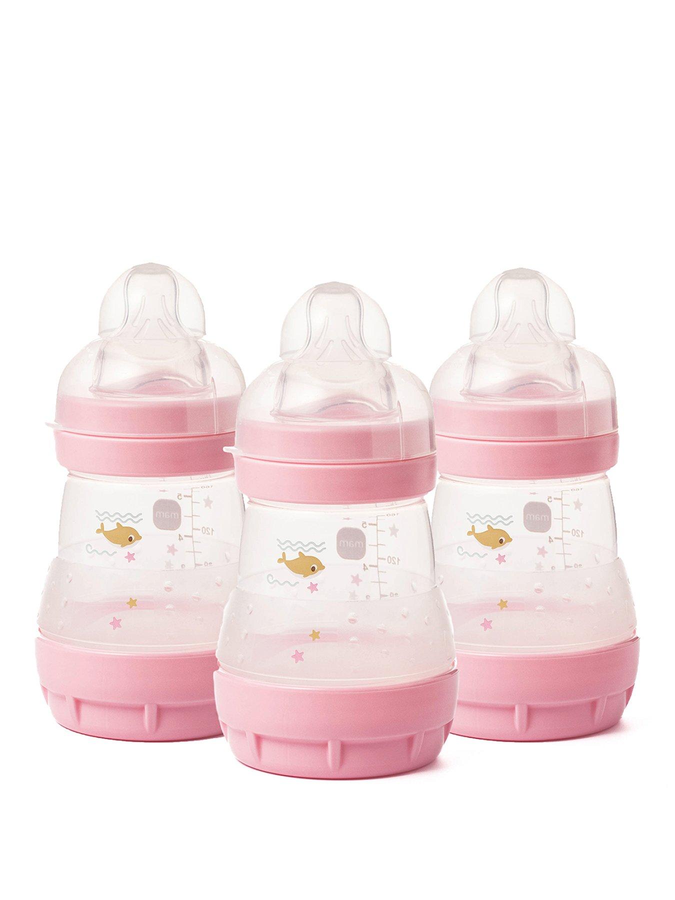 MAM Easy Start Anti-Colic Baby Bottle 160ml 3pk - Lilac