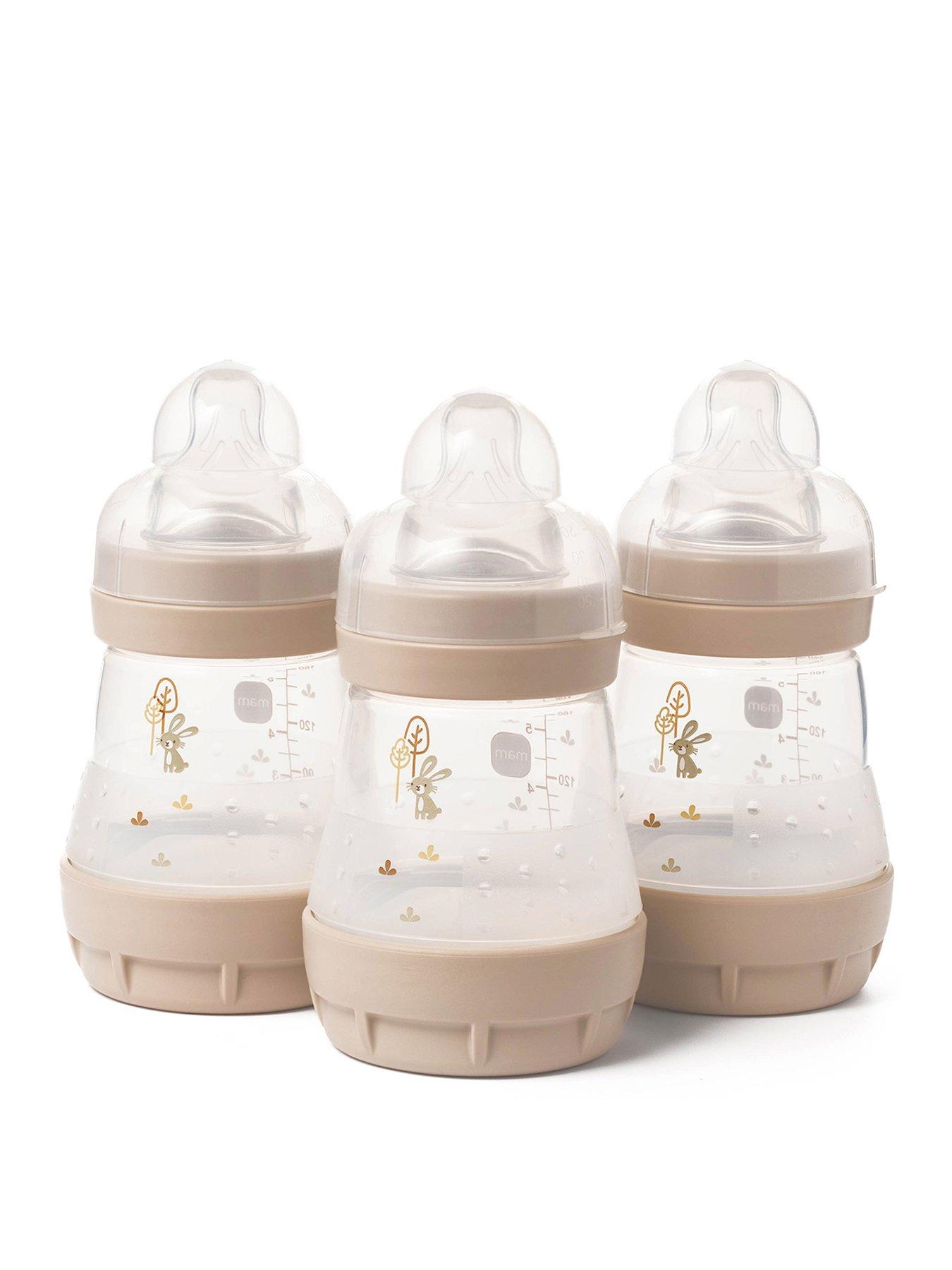 undefined Easy Start 160ml Baby Bottle - 3 Pack White