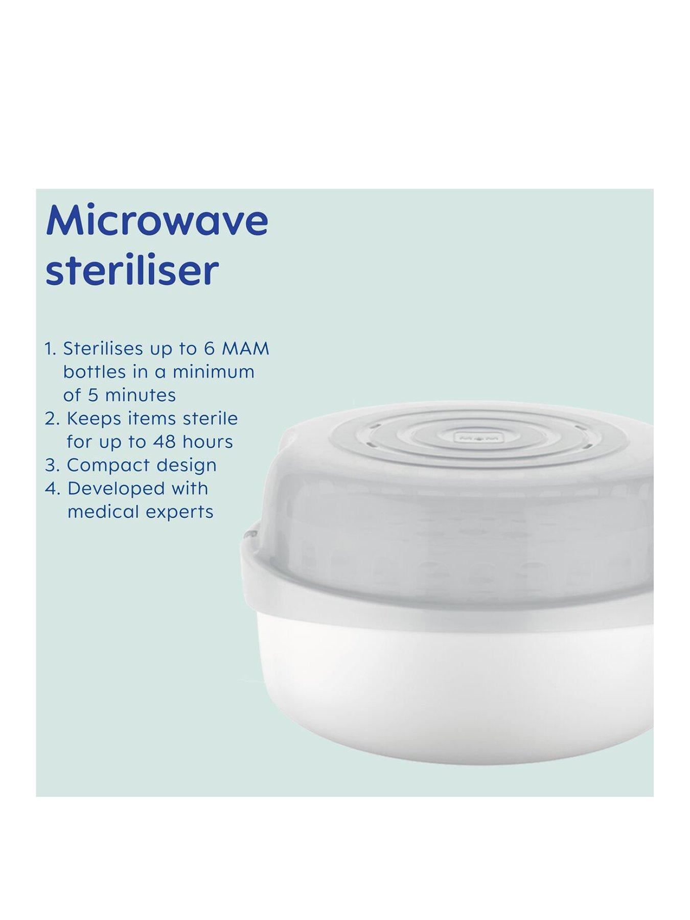 MAM Easy Start Bottle Microwave Steriliser Set Very