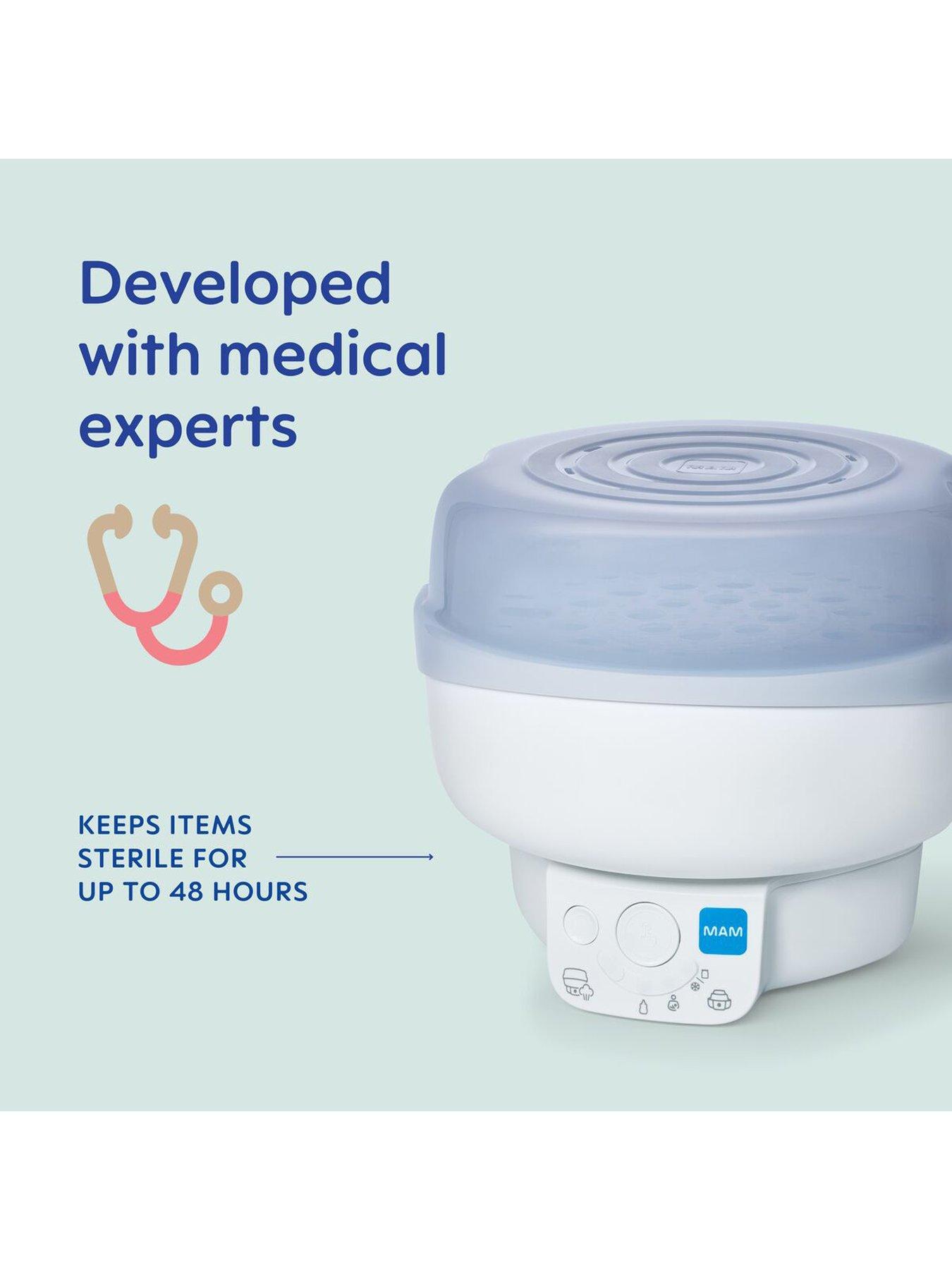 MAM Electric Steriliser Express Bottle Warmer Very