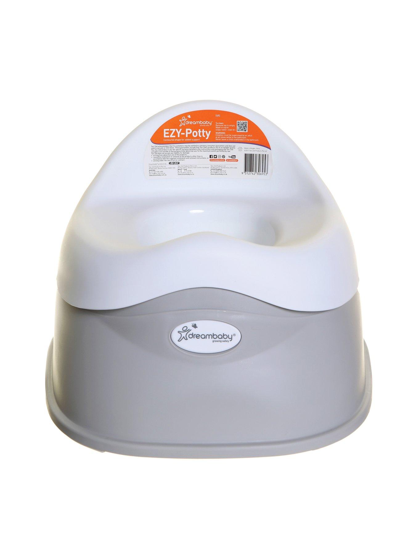 Image 2 of 4 of Dreambaby Sturdy Ezy- Potty (Floor Sit-On) - Grey/White