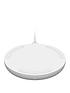  image of belkin-boost-charge10w-wireless-charging-pad-qc-30-wall-charger-cable-white