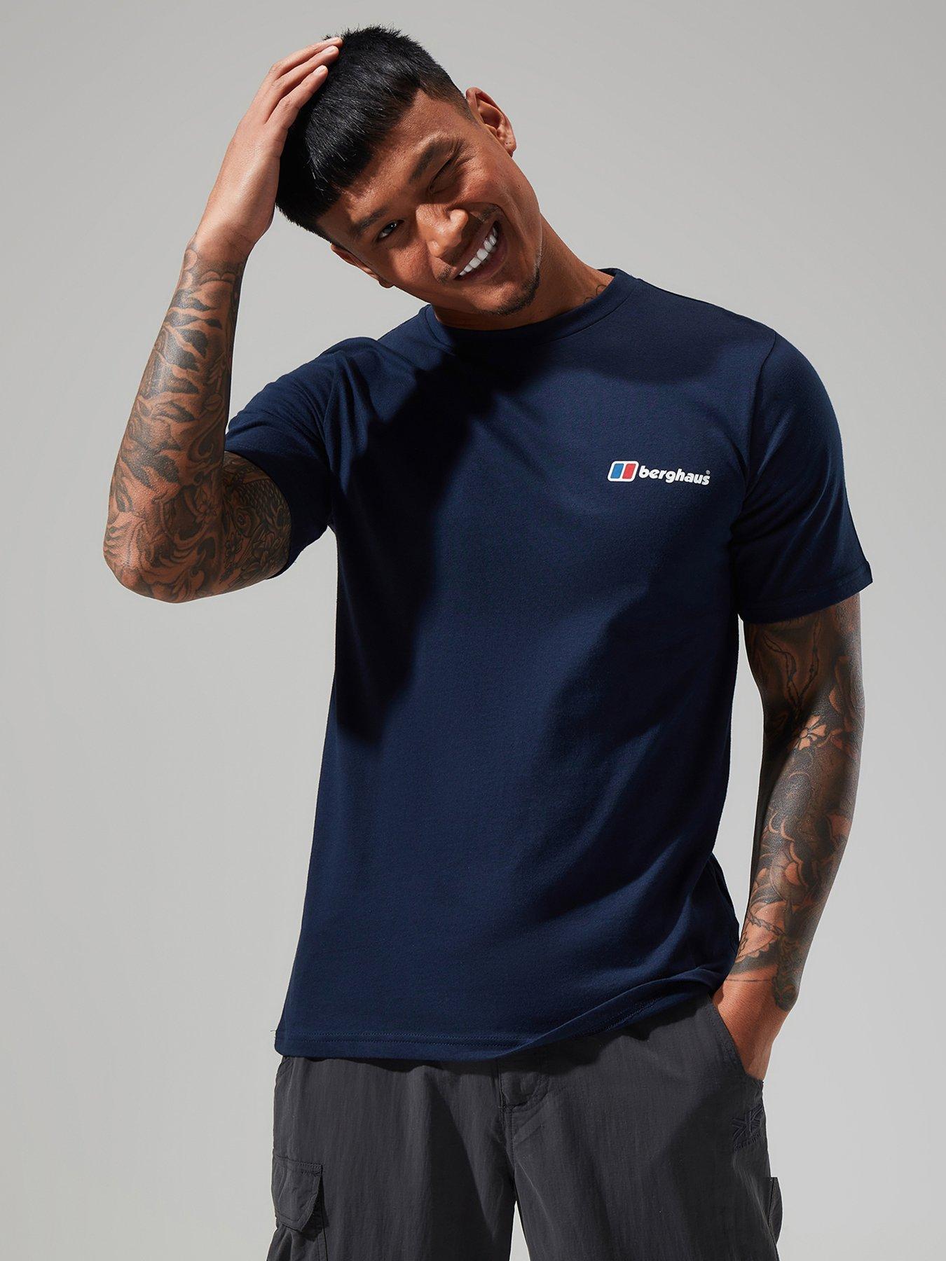 Organic Classic Logo T-Shirt - Navy