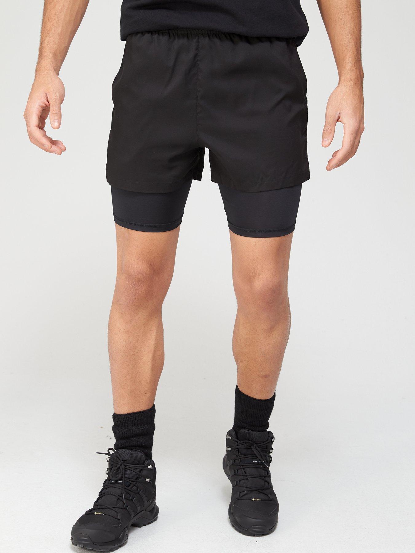 Men The Jenson Button Edit Recreate Shorts - Black