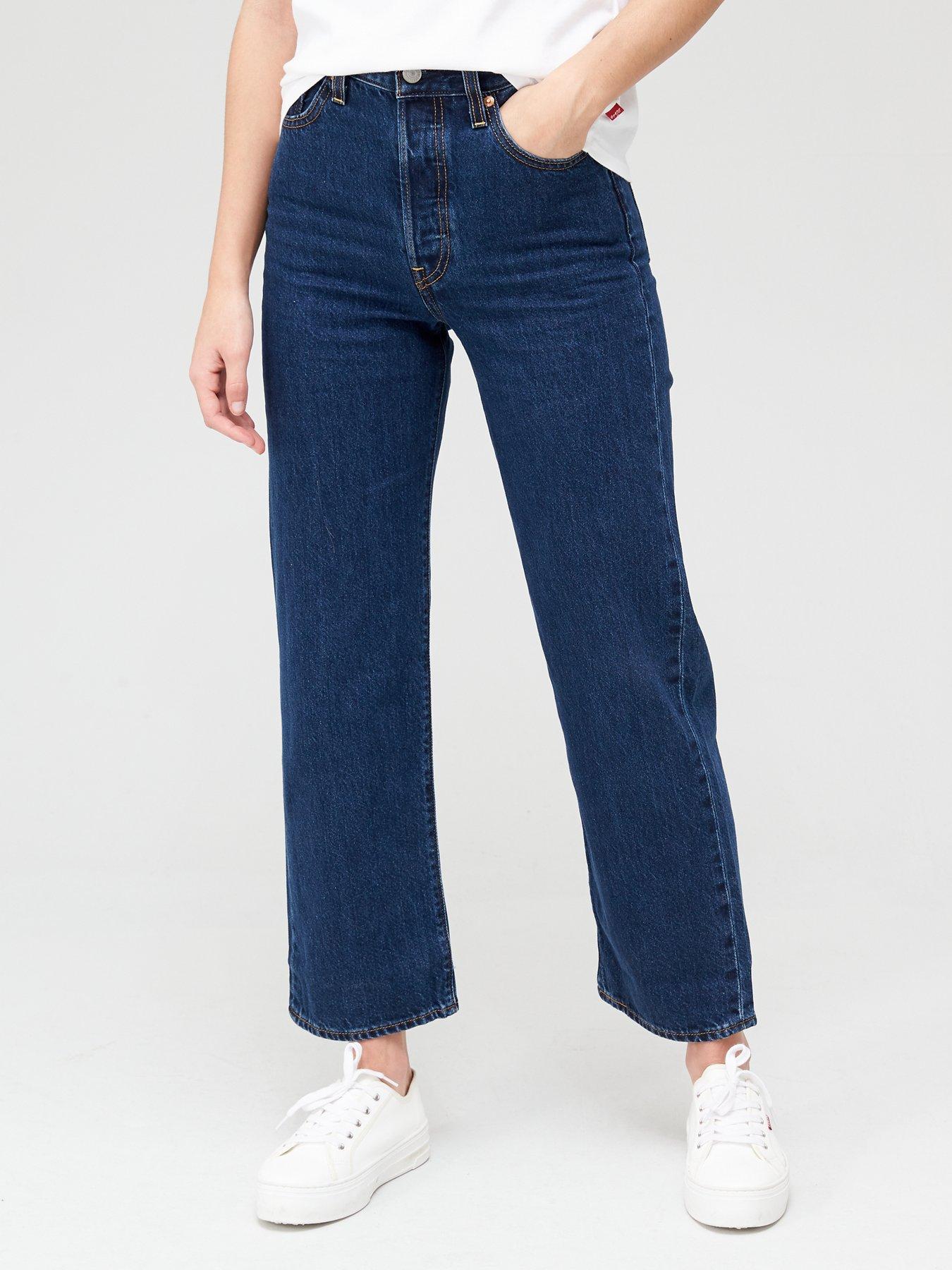 levis rib cage straight ankle jeans