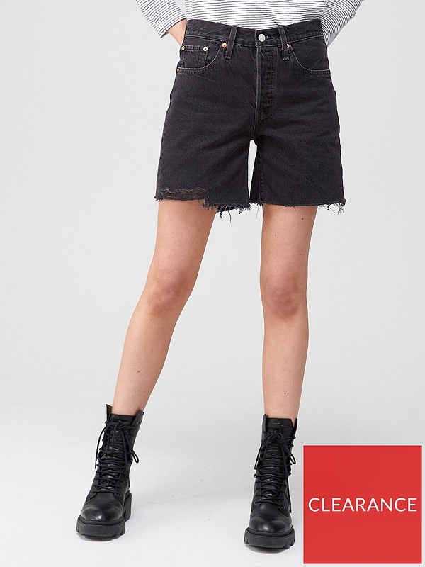 Levi's 501® Mid Thigh Shorts - Black 