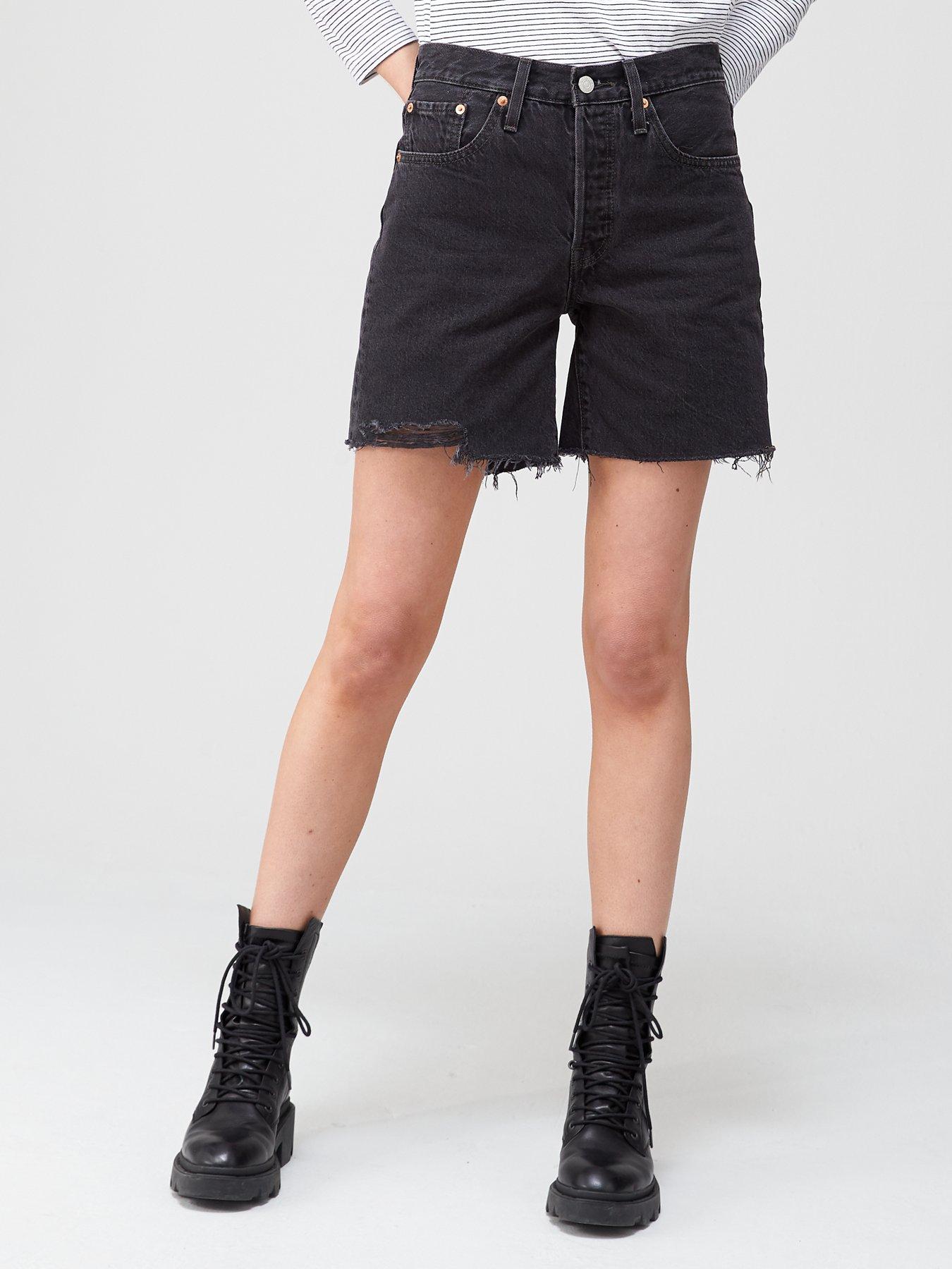 Levi's 501® Mid Thigh Shorts - Black 