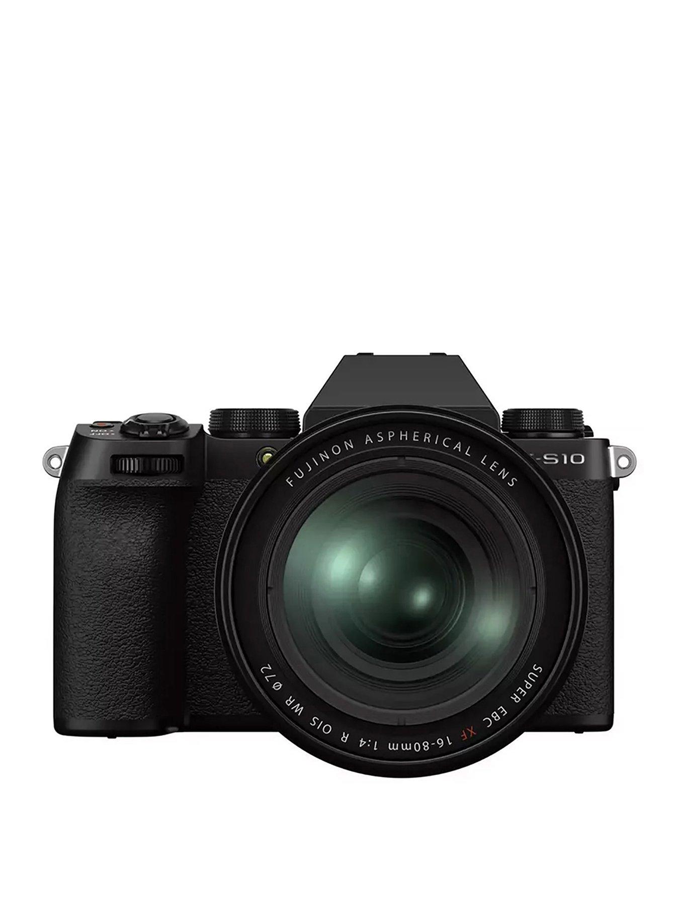undefined X-S10 Mirrorless Digital Camera with XF16-80mmF4 R OIS WR Lens - Black
