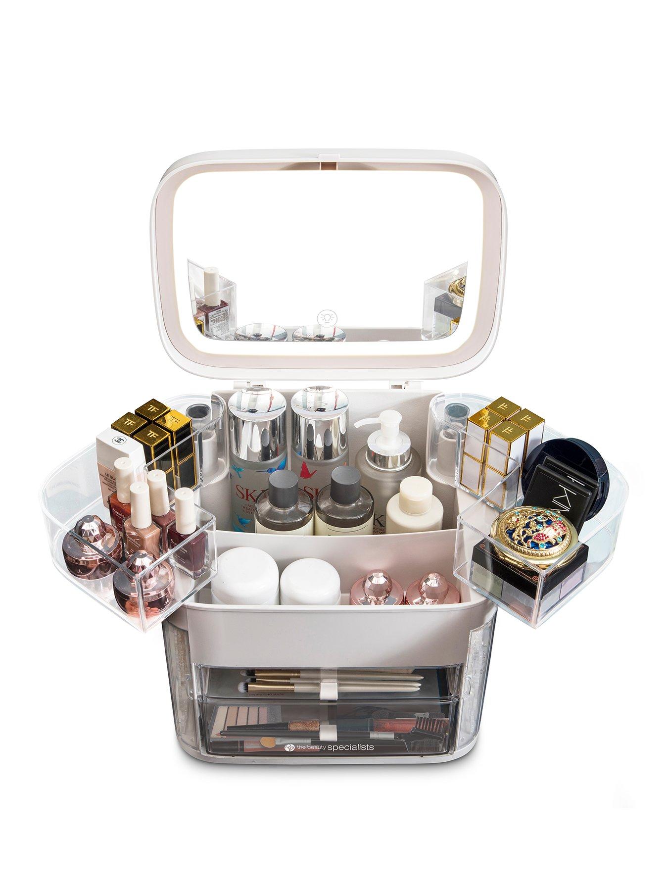 Rio Ultimate Beauty Storage Box with Dimmable Mirror