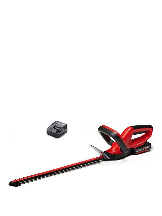 front image of einhell-ge-ch-1846nbspgarden-expert-cordless-hedge-trimmer-18v-460mm-battery-included