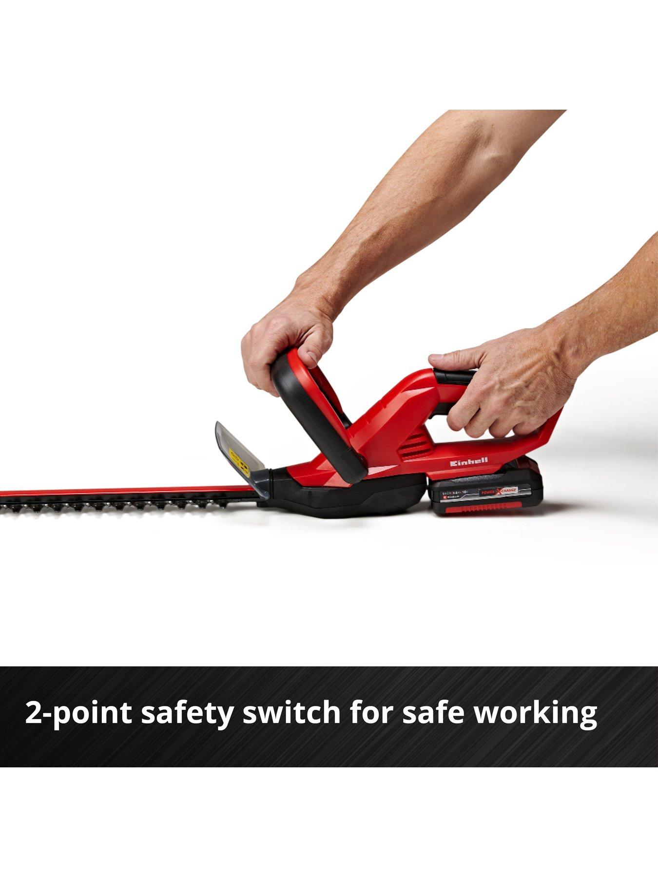 Image 3 of 6 of Einhell PXC 46cm Cordless Hedge Trimmer - GE-CH 1846 Li-Kit (18V includes battery)