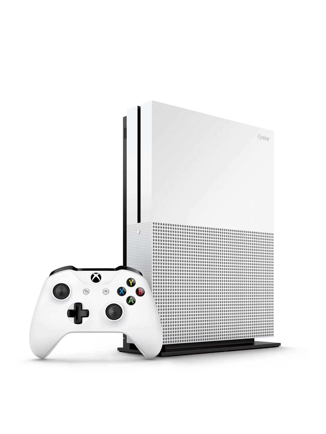 Xbox One Xbox One S, 1 white controller, GPU 1 month for £1 dash offer -  1TB Console | very.co.uk