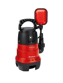 Product photograph of Einhell Corded Dirty Water Pump - Gc-dp 3730 9 000 L H from very.co.uk