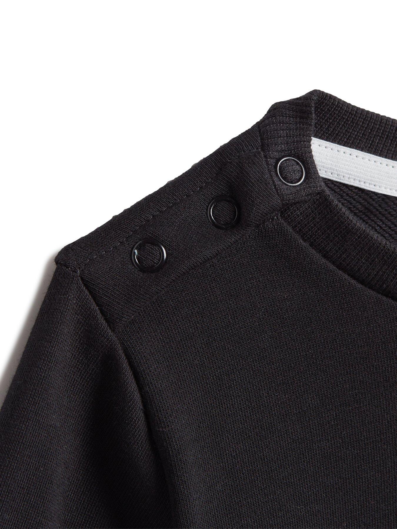 Image 3 of 3 of adidas Infant Essentials Tracksuit - Black