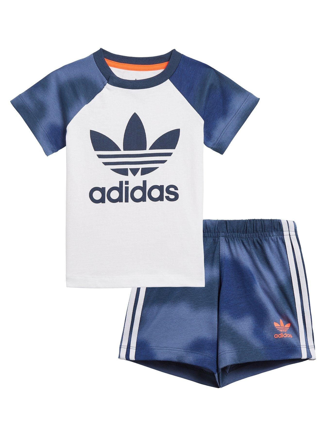 adidas shorts and shirt set