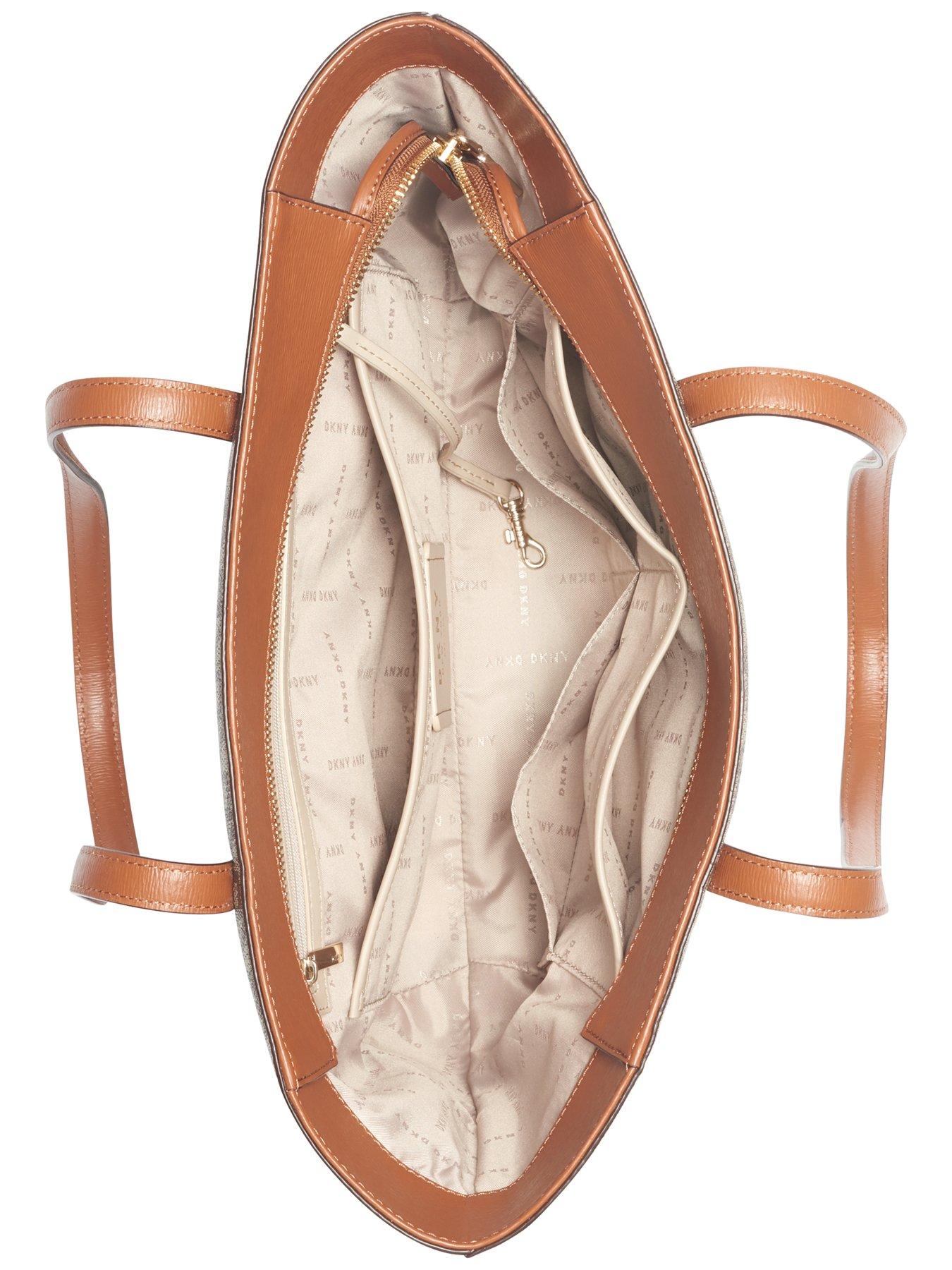 Image 5 of 5 of DKNY Bryant Logo Medium Tote Bag - Chino
