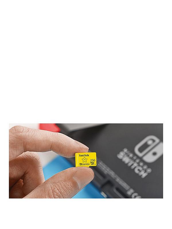 SanDisk 256GB microSDXC UHS-I card for Nintendo Switch