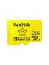  image of sandisk-256gb-microsdxc-uhs-i-card-for-nintendo-switch