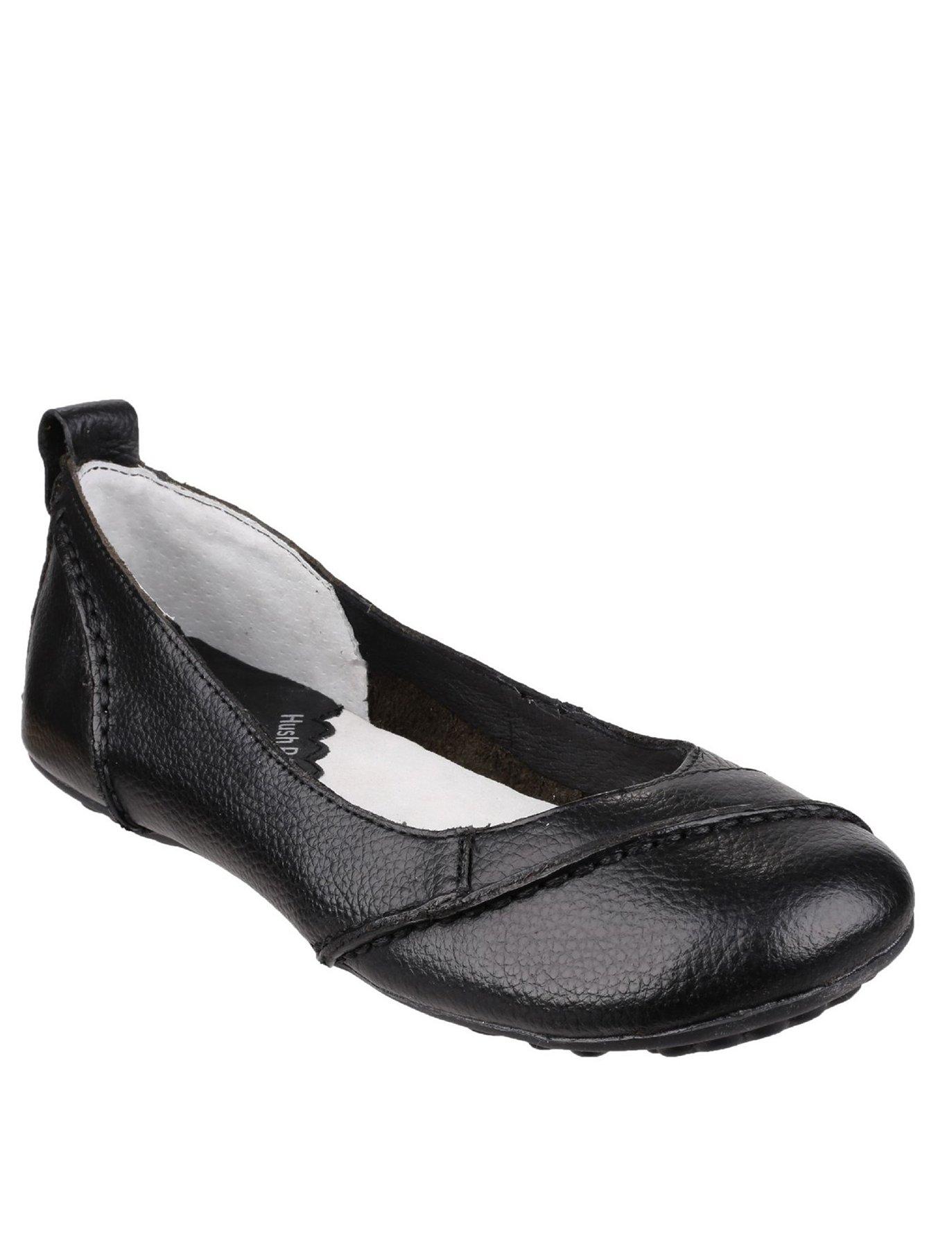 Hush Puppies Janessa Ballerina Pumps - Black | very.co.uk