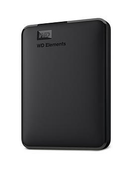 Western Digital Wd Elements Portable 4Tb Black