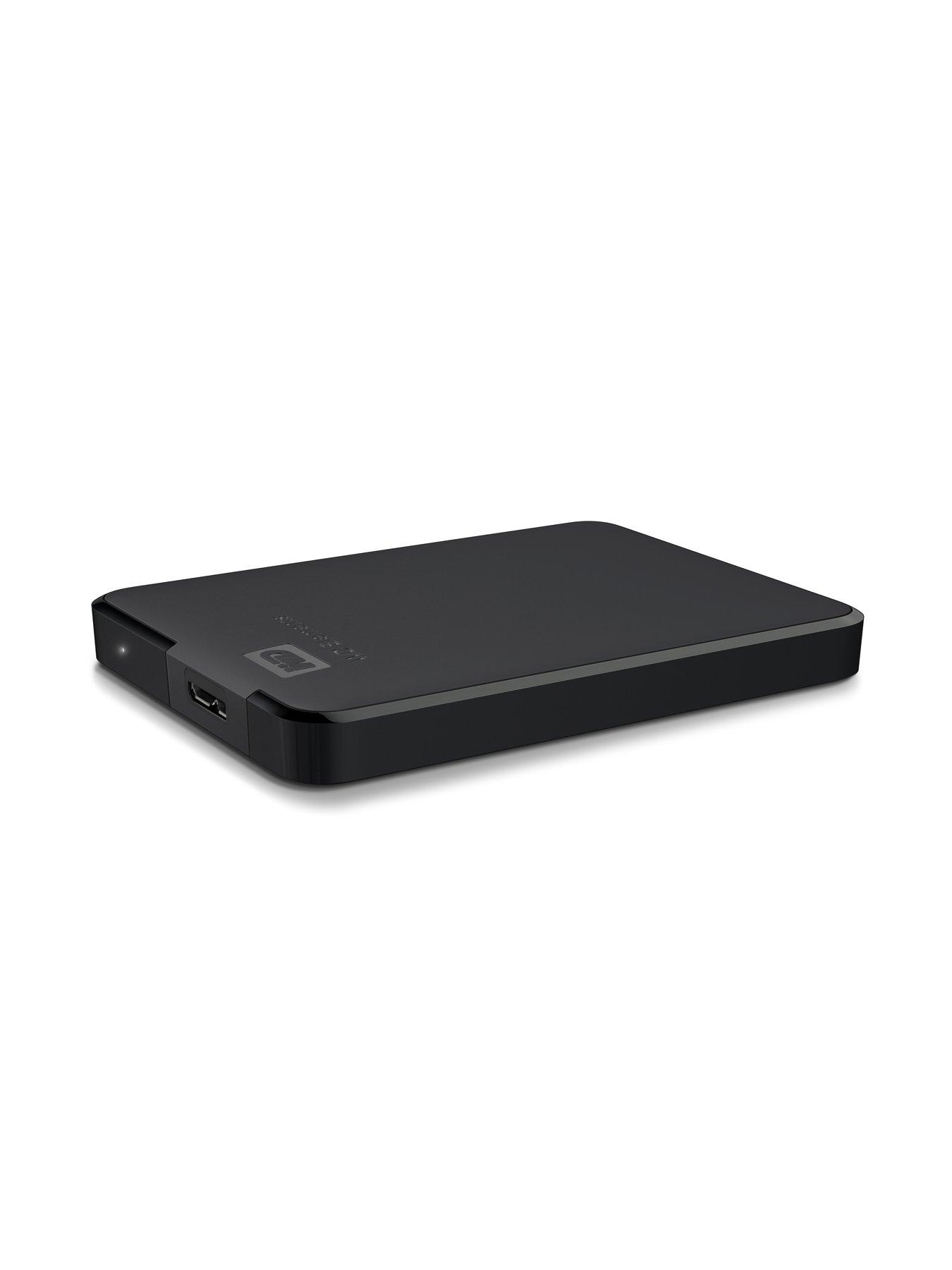Western Digital Elements SE 5TB Mobile External Hard Drive in Black - USB3.0