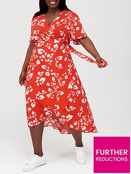 v-by-very-curve-viscose-wrap-midi-dress-red-floralnbspprint