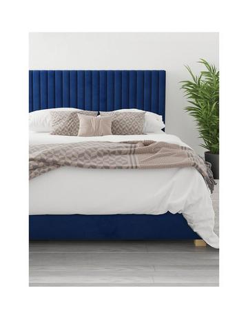 Bed Frames Blue Beds Home, Navy Bed Frame Super King